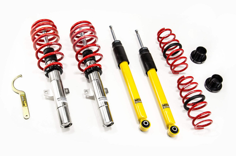 XMTSGWAU54-C Comfort Coilover Kit (Inox) for Volkswagen POLO VI (AW/BZ/AE)