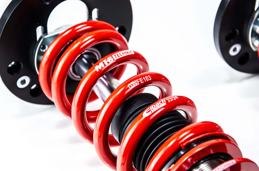 XMTSGWBM107-S Stance Coilover Kit w/ Camber Adjust Top Mounts (Inox) for BMW 5 (E39)
