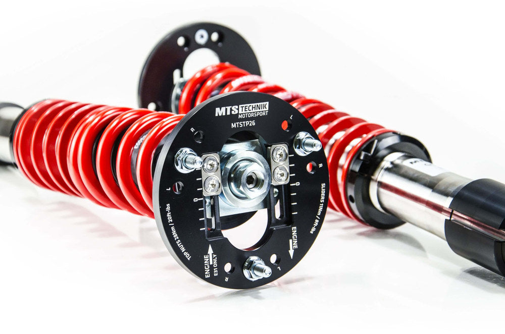 XMTSGWBM107-S Stance Coilover Kit w/ Camber Adjust Top Mounts (Inox) for BMW 5 (E39)