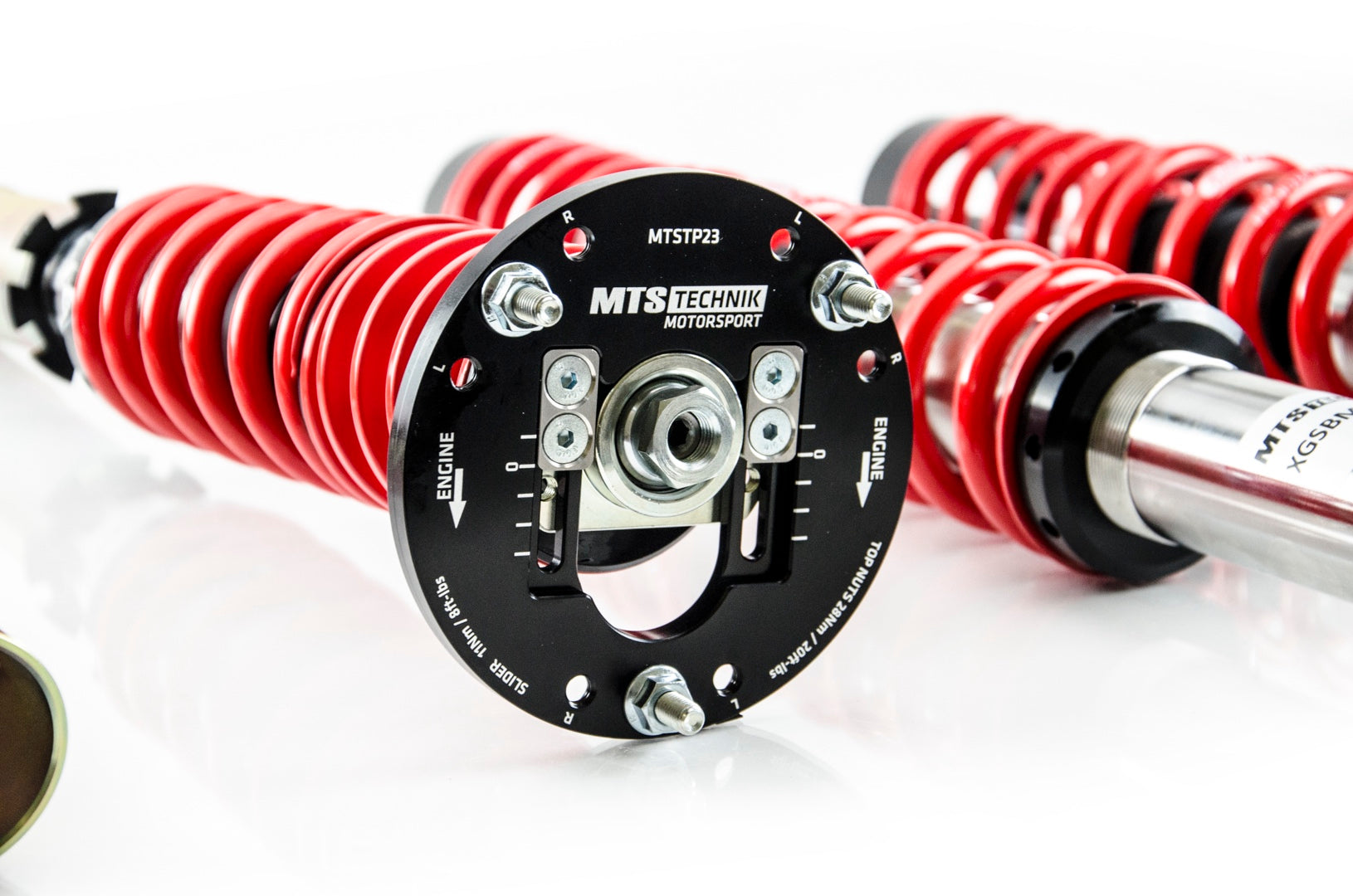 Stance Coilover Kit w/ Camber Adjust Top Mounts (Inox) - Weld-In for BMW 7 (E23)