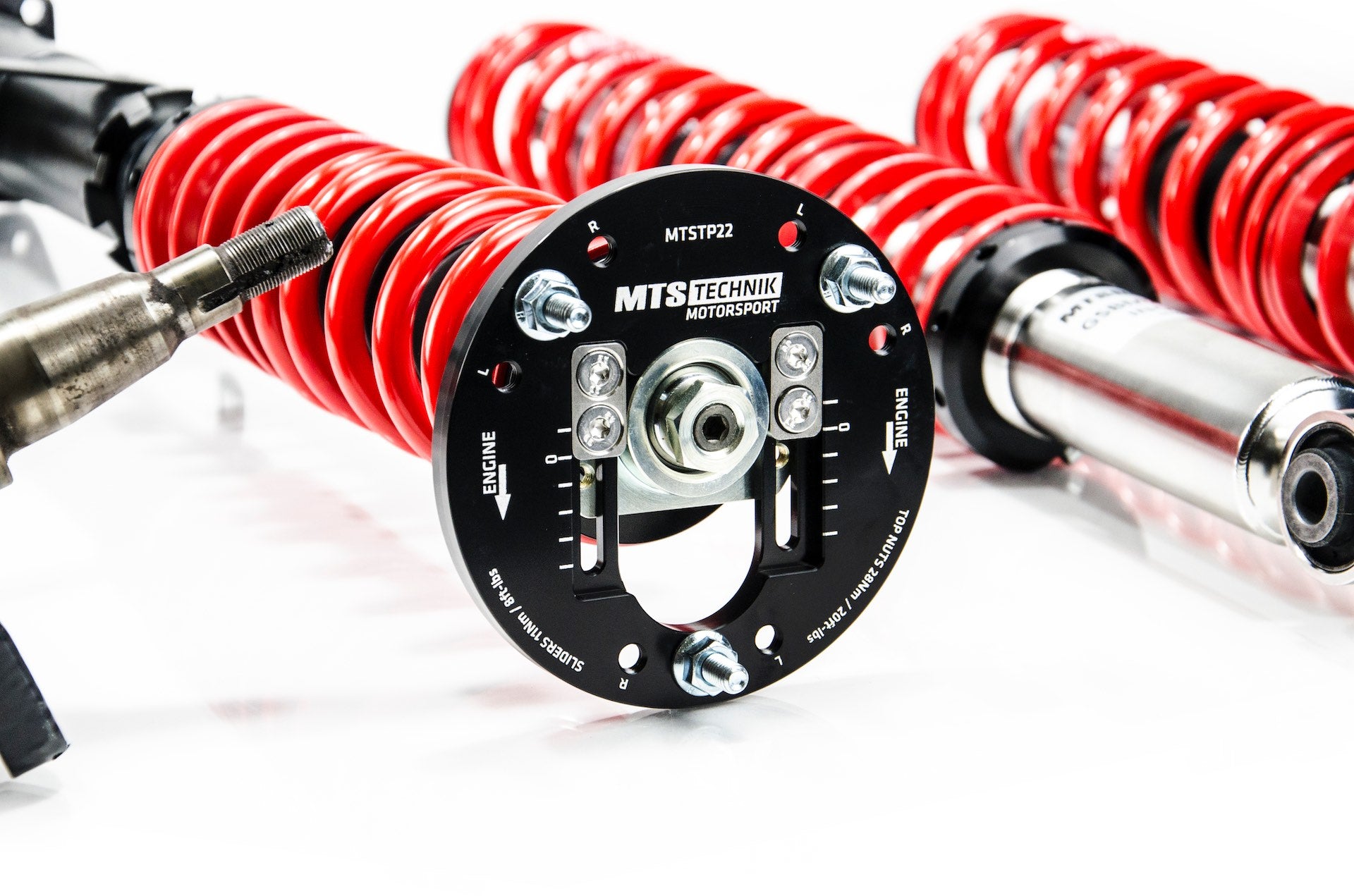Street Coilover Kit w/ Camber Adjust Top Mounts (Inox) - Weld-In for BMW 2500-3.3 (E3)