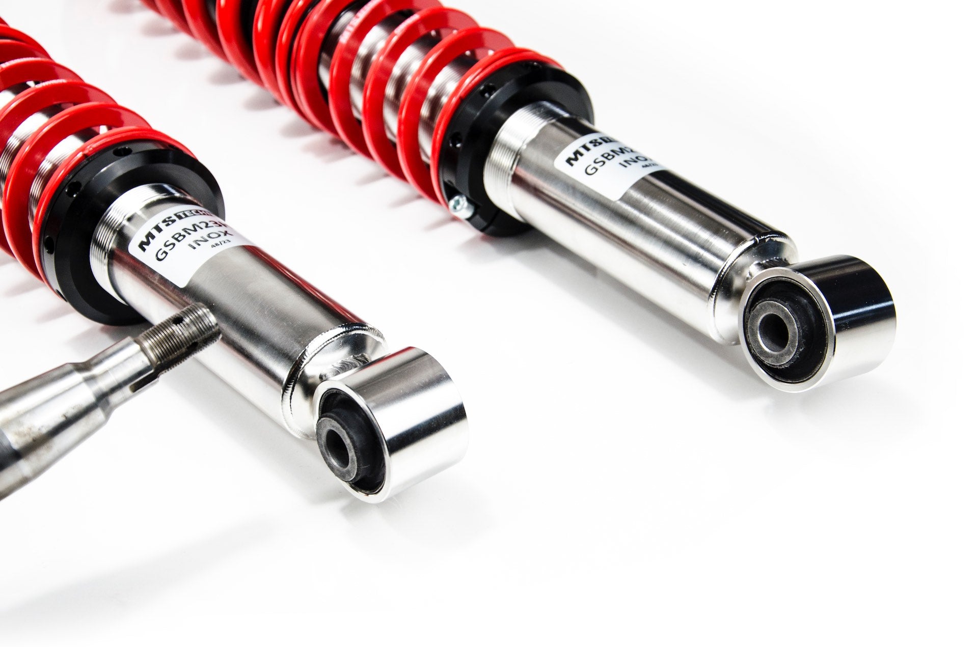 Street Coilover Kit w/ Camber Adjust Top Mounts (Inox) - Weld-In for BMW 2500-3.3 (E3)