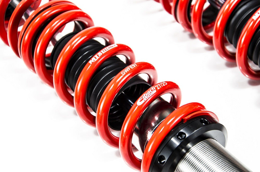 XMTSGWMI01 Street Coilover Kit w/ Camber Adjust Top Mounts (Inox) for Mitsubishi ECLIPSE II (D3)
