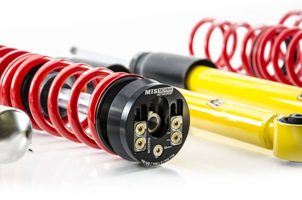 XMTSGWVW87-S Stance Coilover Kit w/ Camber Adjust Top Mounts (Inox) for Volkswagen GOLF IV (1J1)