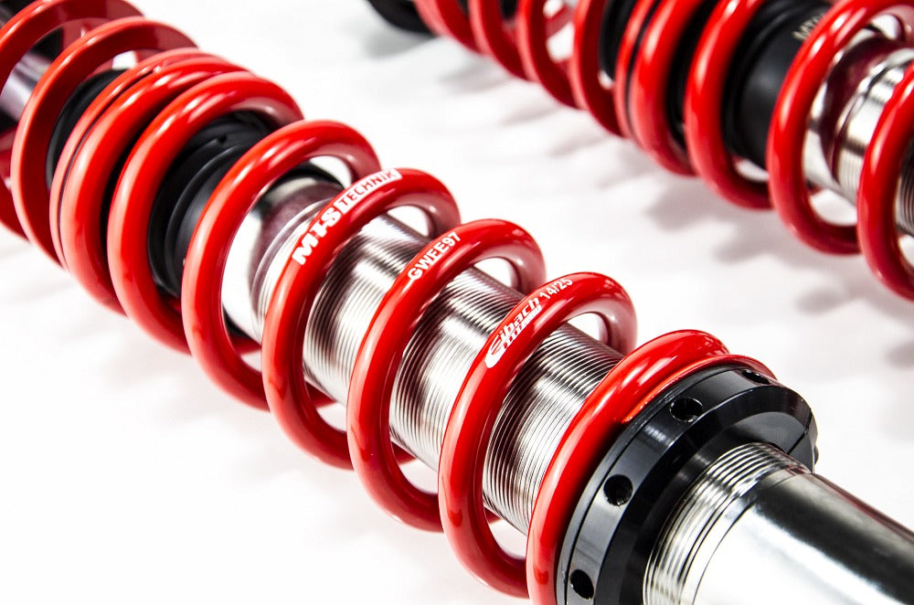 XMTSGWVW90-S Stance Coilover Kit w/ Camber Adjust Top Mounts (Inox) for Volkswagen POLO III (6N1)