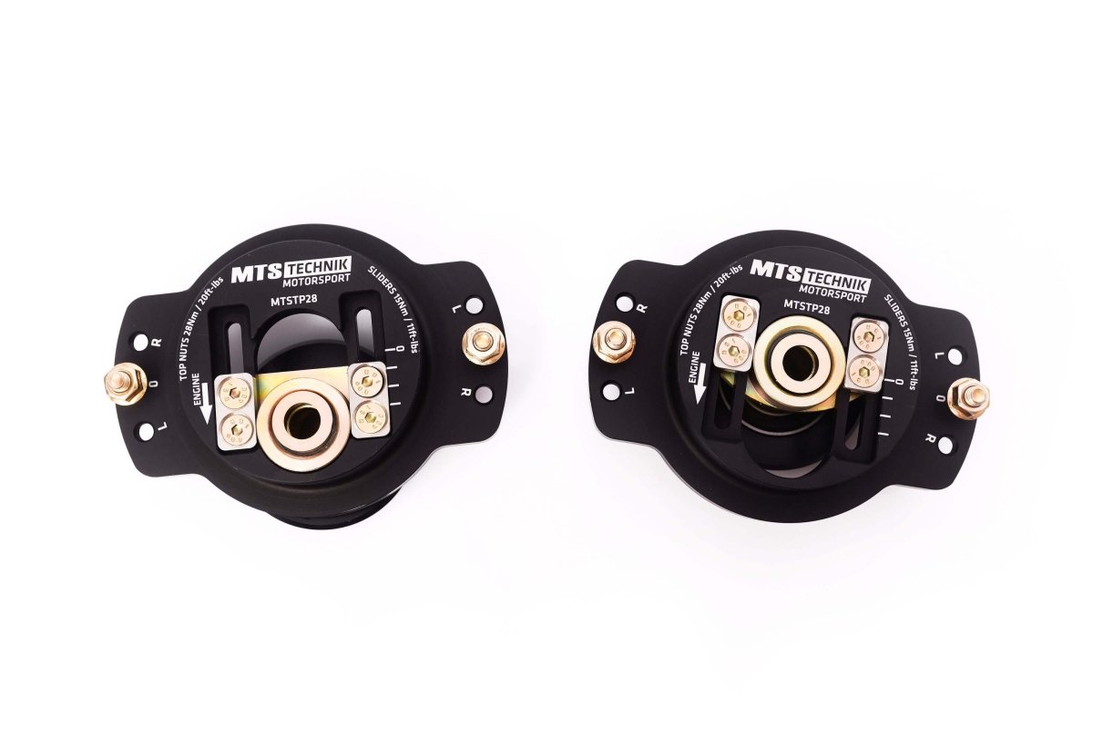 Adjustable camber / caster top mounts (Front) for Volkswagen JETTA Mk1 (16) - MTS Technik UK - mtscp28set-volkswagen-jetta-mk1-16