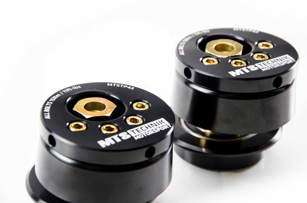 Adjustable camber / caster top mounts (Front) for Volkswagen POLO (86) - MTS Technik UK - mtscp43set-volkswagen-polo-86