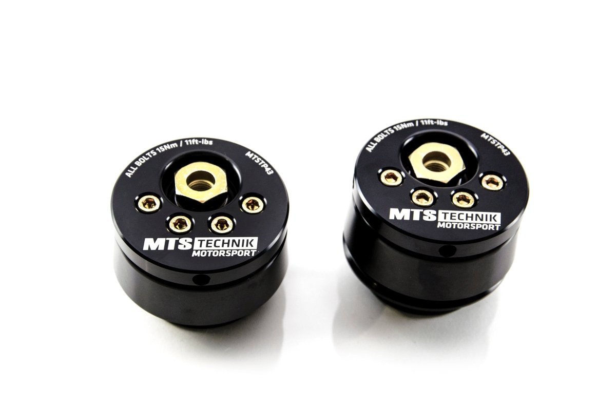 Adjustable camber / caster top mounts (Front) for Volkswagen POLO Mk2 (86C/80) - MTS Technik UK - mtscp43set-volkswagen-polo-mk2-86c80