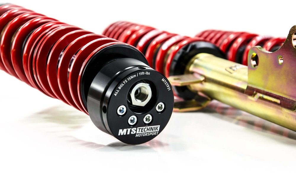 MTSGWAU70 Street Coilover Kit w/ Camber Adjust Top Mounts (Gold) for Audi COUPE B3 (89/8B) - MTS Technik UK - mtsgwau70-audi-coupe-b3-898b