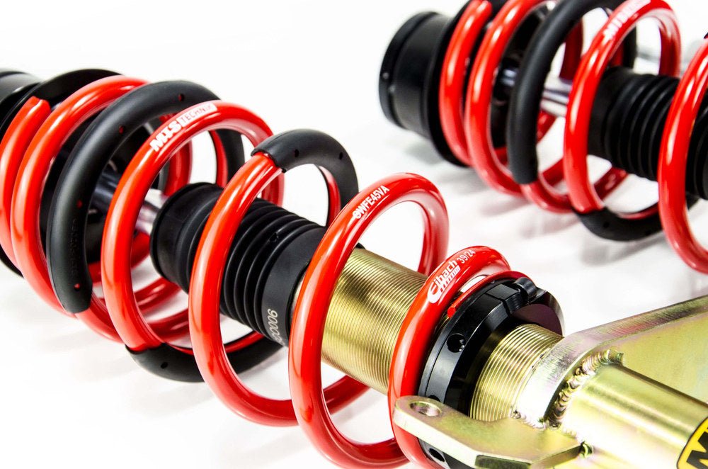 MTSGWAU72-C Comfort Coilover Kit w/ Camber Adjust Top Mounts (Gold) for Audi 80 B4 Saloon (8C) - MTS Technik UK - mtsgwau72-c-audi-80-b4-saloon-8c