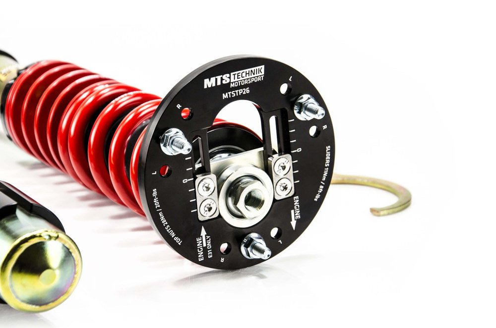 MTSGWBM107 Street Coilover Kit w/ Camber Adjust Top Mounts (Gold) for BMW 5 Touring (E39) - MTS Technik UK - mtsgwbm107-bmw-5-touring-e39