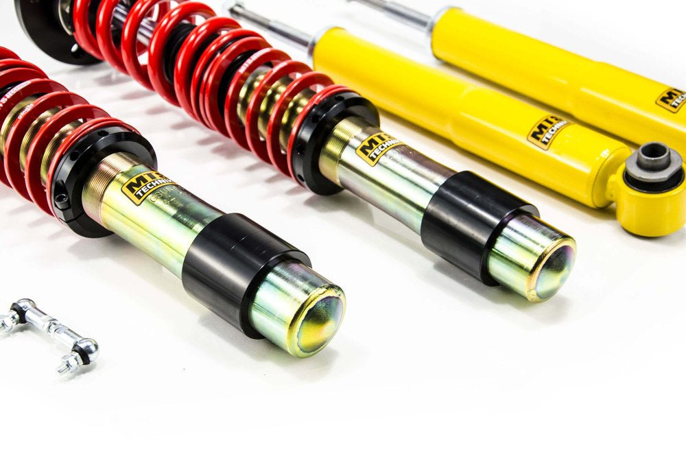 MTSGWBM108 Street Coilover Kit w/ Camber Adjust Top Mounts (Gold) for BMW 5 Touring (E39) - MTS Technik UK - mtsgwbm108-bmw-5-touring-e39