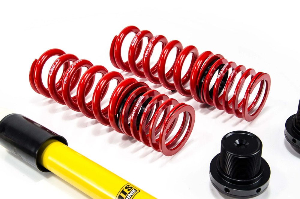 MTSGWBM115-S Stance Coilover Kit w/ Camber Adjust Top Mounts (Gold) for BMW 3 Touring (E91) - MTS Technik UK - mtsgwbm115-s-bmw-3-touring-e91