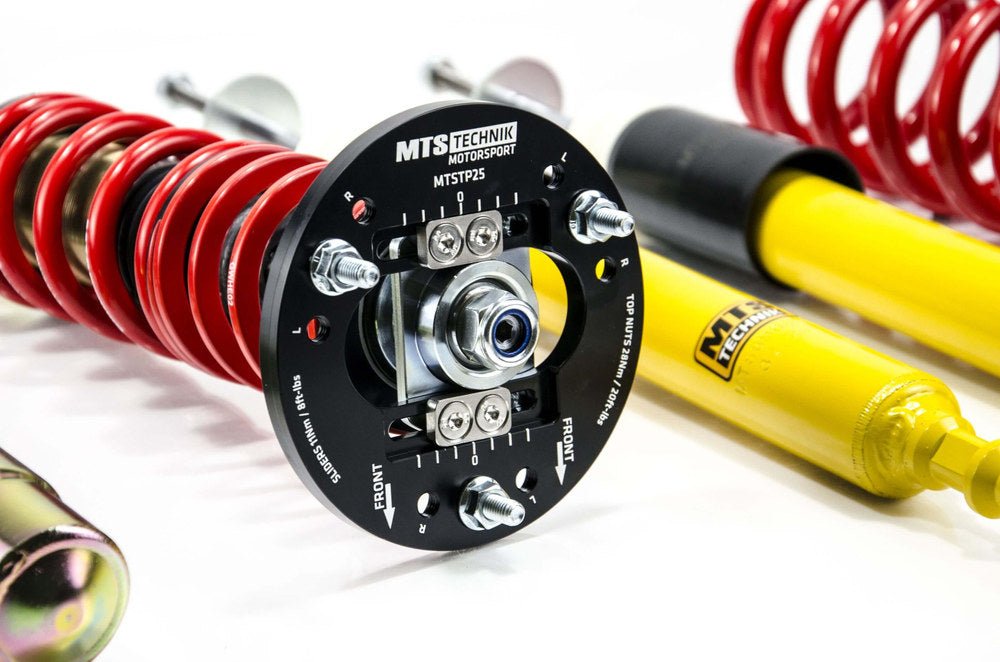 MTSGWBM115 Street Coilover Kit w/ Camber Adjust Top Mounts (Gold) for BMW 3 Touring (E91) - MTS Technik UK - mtsgwbm115-bmw-3-touring-e91