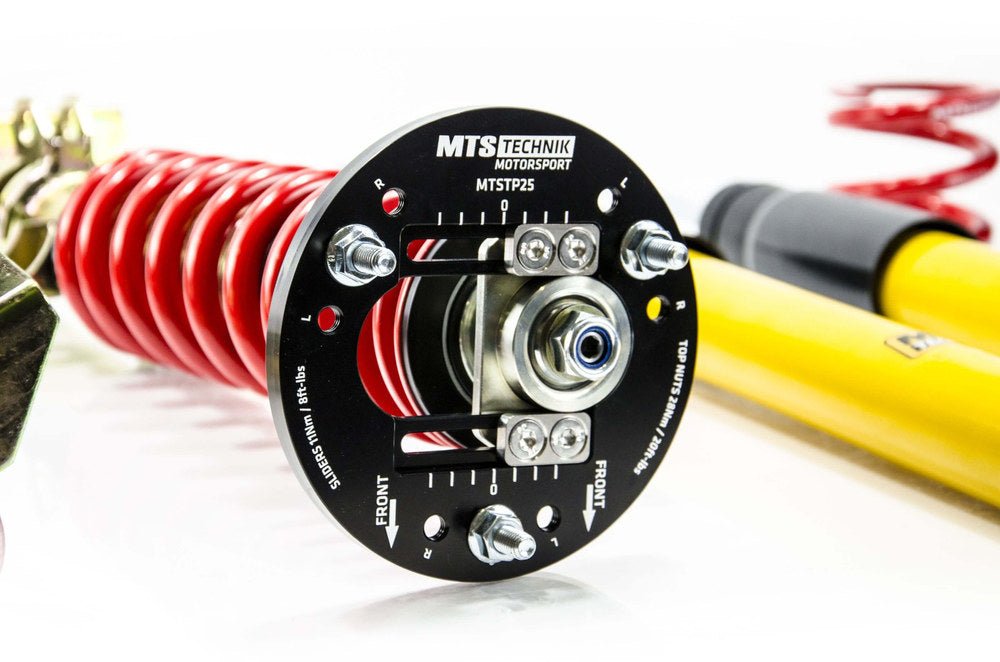 MTSGWBM116-S Stance Coilover Kit w/ Camber Adjust Top Mounts (Gold) for BMW 3 Convertible (E36) - MTS Technik UK - mtsgwbm116-s-bmw-3-convertible-e36