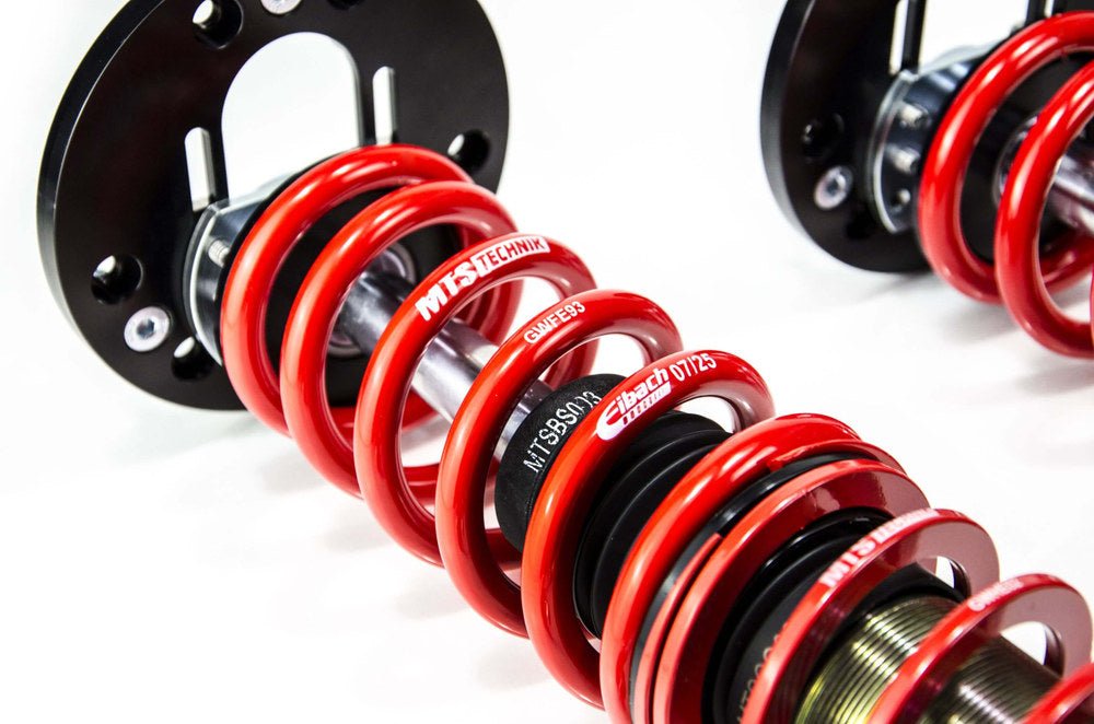 MTSGWBM118 Street Coilover Kit w/ Camber Adjust Top Mounts (Gold) for BMW 3 Touring (E46) - MTS Technik UK - mtsgwbm118-bmw-3-touring-e46