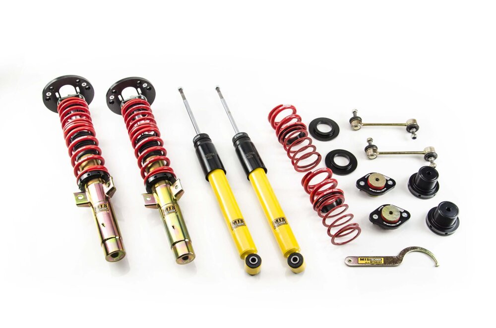MTSGWBM119-S Stance Coilover Kit w/ Camber Adjust Top Mounts (Gold) for BMW Z4 Roadster (E85) - MTS Technik UK - mtsgwbm119-s-bmw-z4-roadster-e85