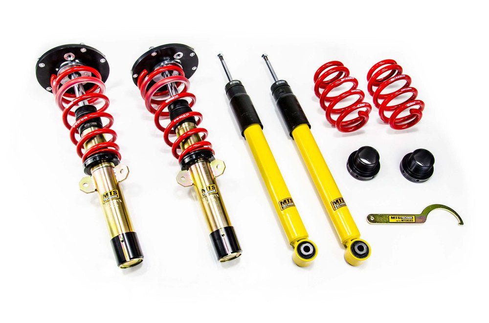 MTSGWBM129 Street Coilover Kit w/ Camber Adjust Top Mounts (Gold) for BMW 2 Gran Coupe (F44) - MTS Technik UK - mtsgwbm129-bmw-2-gran-coupe-f44