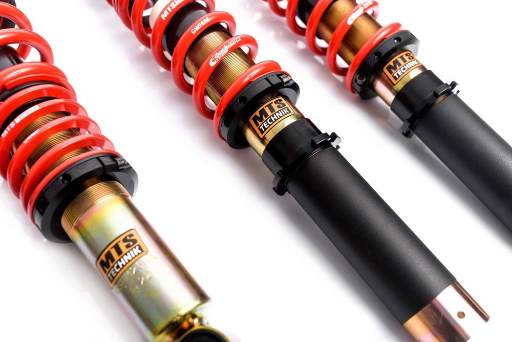 MTSGWBM16 Street Coilover Kit w/ Camber Adjust Top Mounts (Gold) for BMW 3 (E21) - MTS Technik UK - mtsgwbm16-bmw-3-e21