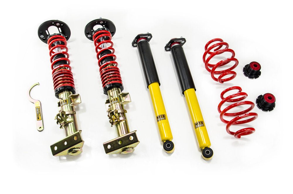 MTSGWBM23 Street Coilover Kit w/ Camber Adjust Top Mounts (Gold) for BMW Z3 Roadster (E36) - MTS Technik UK - mtsgwbm23-bmw-z3-roadster-e36