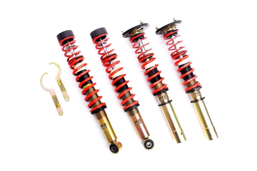 MTSGWBM42 Street Coilover Kit w/ Camber Adjust Top Mounts (Gold) for BMW 6 (E24) - MTS Technik UK - mtsgwbm42-bmw-6-e24