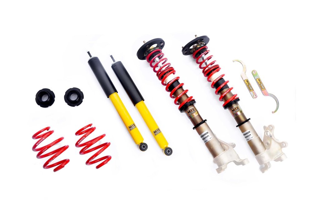 MTSGWBM82-C Comfort Coilover Kit w/ Camber Adjust Top Mounts (Gold) for BMW 3 Touring (E30) - MTS Technik UK - mtsgwbm82-c-bmw-3-touring-e30