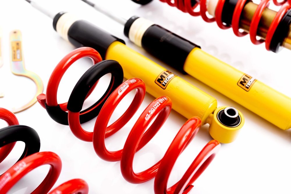 MTSGWBM90 Street Coilover Kit w/ Camber Adjust Top Mounts (Gold) for BMW 8 (E31) - MTS Technik UK - mtsgwbm90-bmw-8-e31