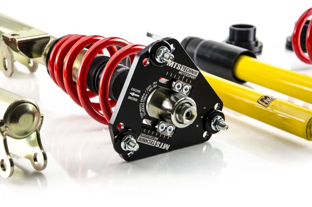 MTSGWMB29 Street Coilover Kit w/ Camber Adjust Top Mounts (Gold) for Mercedes-Benz A-CLASS (W176) - MTS Technik UK - mtsgwmb29-mercedes-benz-a-class-w176