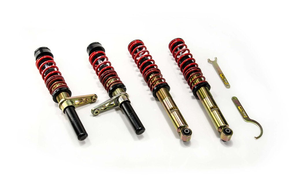 MTSGWVW89 Street Coilover Kit w/ Camber Adjust Top Mounts (Gold) for Volkswagen DERBY (86) - MTS Technik UK - mtsgwvw89-volkswagen-derby-86