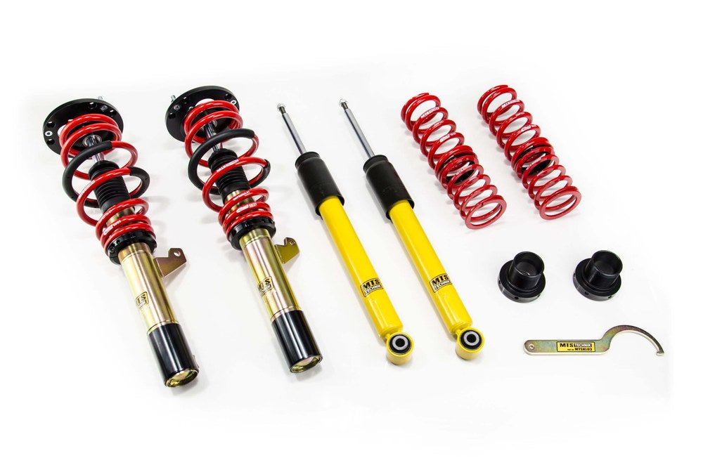 MTSGWVW94-S Stance Coilover Kit w/ Camber Adjust Top Mounts (Gold) for Volkswagen BEETLE (5C1/5C2) - MTS Technik UK - mtsgwvw94-s-volkswagen-beetle-5c15c2