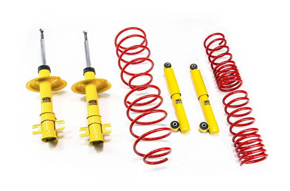 MTSKPLFI051 Lowering Kit for Fiat SEICENTO / 600 (187) - MTS Technik UK - mtskplfi051-fiat-seicento-600-187