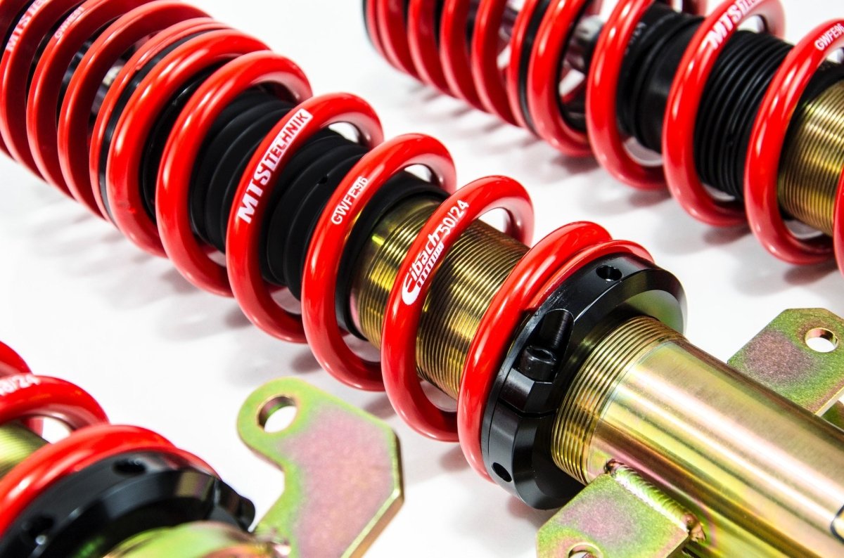 Stance Coilover Kit w/ Camber Adjust Top Mounts (Gold) for Audi 90 B3 (89/8A) - MTS Technik UK - mtsgwau70-s-audi-90-b3-898a