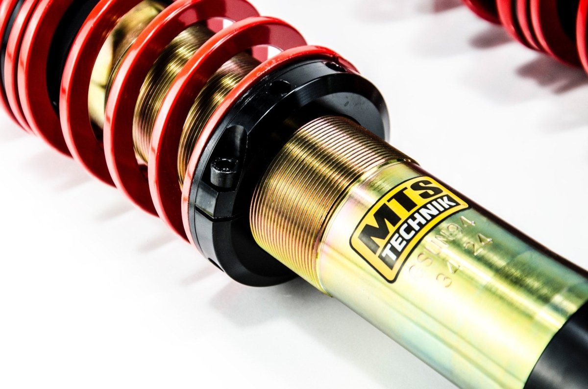Stance Coilover Kit w/ Camber Adjust Top Mounts (Gold) for BMW 5 (E39) - MTS Technik UK - mtsgwbm101-s-bmw-5-e39