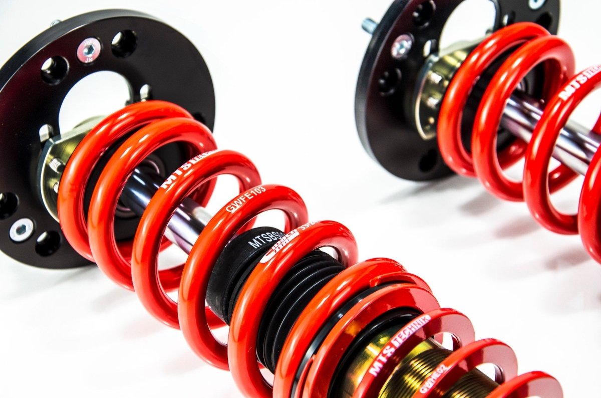 Stance Coilover Kit w/ Camber Adjust Top Mounts (Gold) for BMW 5 Touring (E61) - MTS Technik UK - mtsgwbm110-s-bmw-5-touring-e61