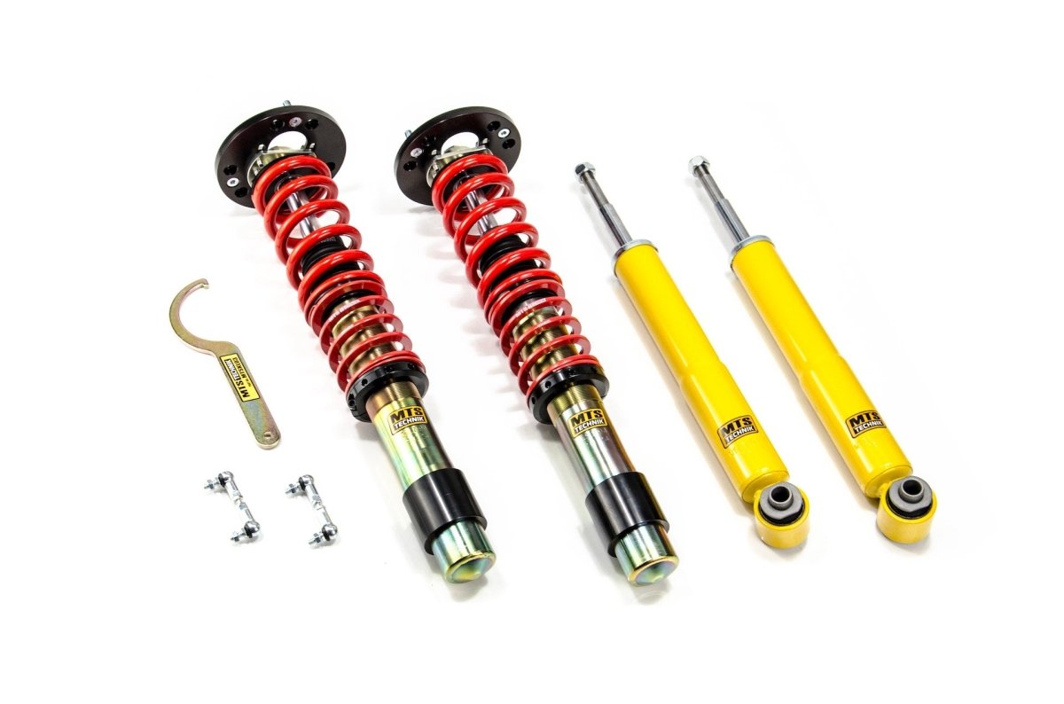Street Coilover Kit (Gold) for BMW 3 Convertible (E30) - MTS Technik UK - mtsgwbm10-bmw-3-convertible-e30