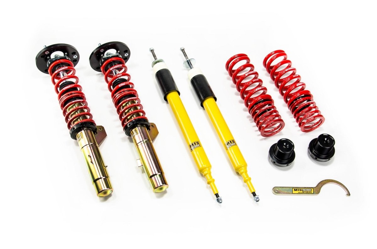 Street Coilover Kit (Gold) for BMW 3 Convertible (E30) - MTS Technik UK - mtsgwbm10-bmw-3-convertible-e30