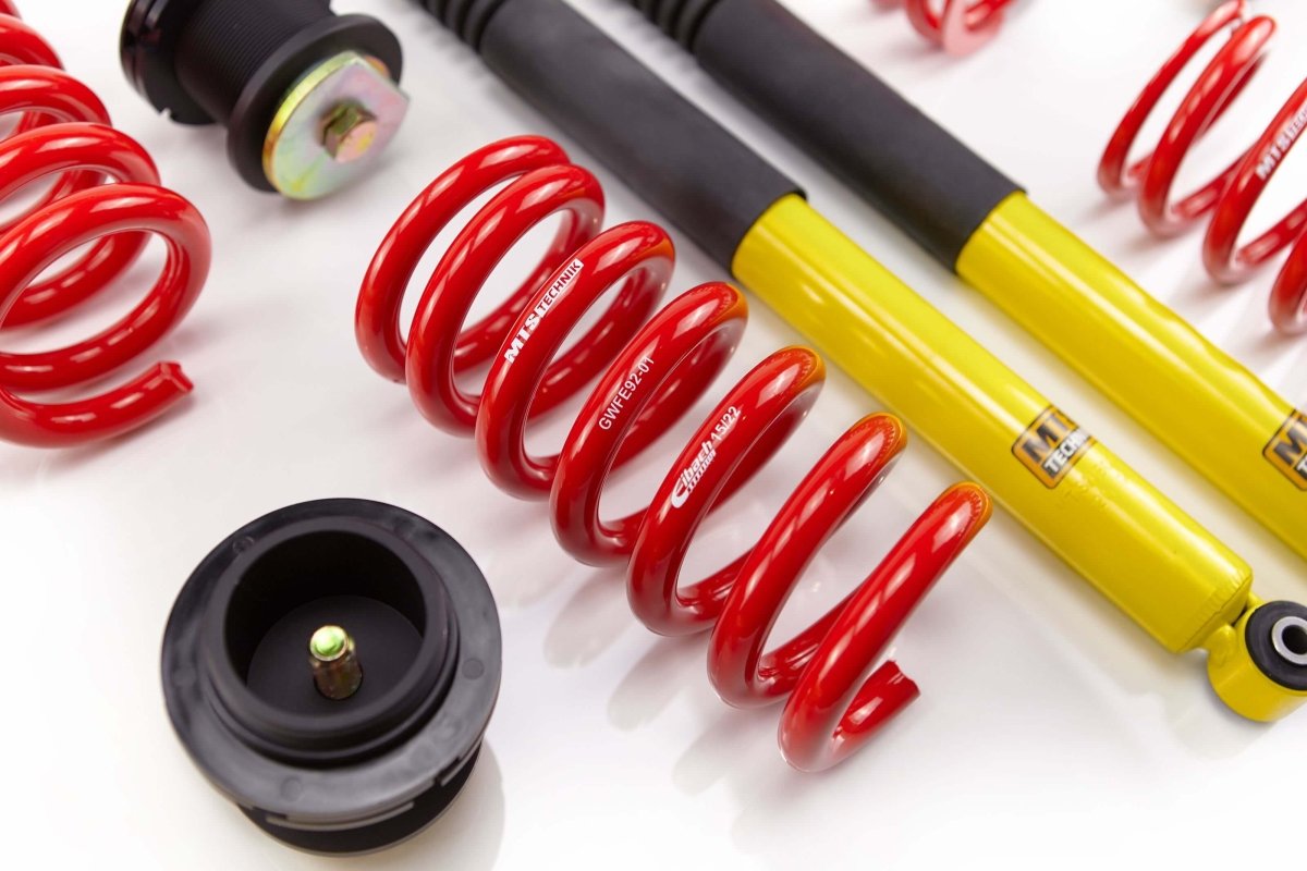 Street Coilover Kit (Gold) for Mercedes - Benz 124 Convertible (A124) - MTS Technik UK - mtsgwmb01-mercedes-benz-124-convertible-a124