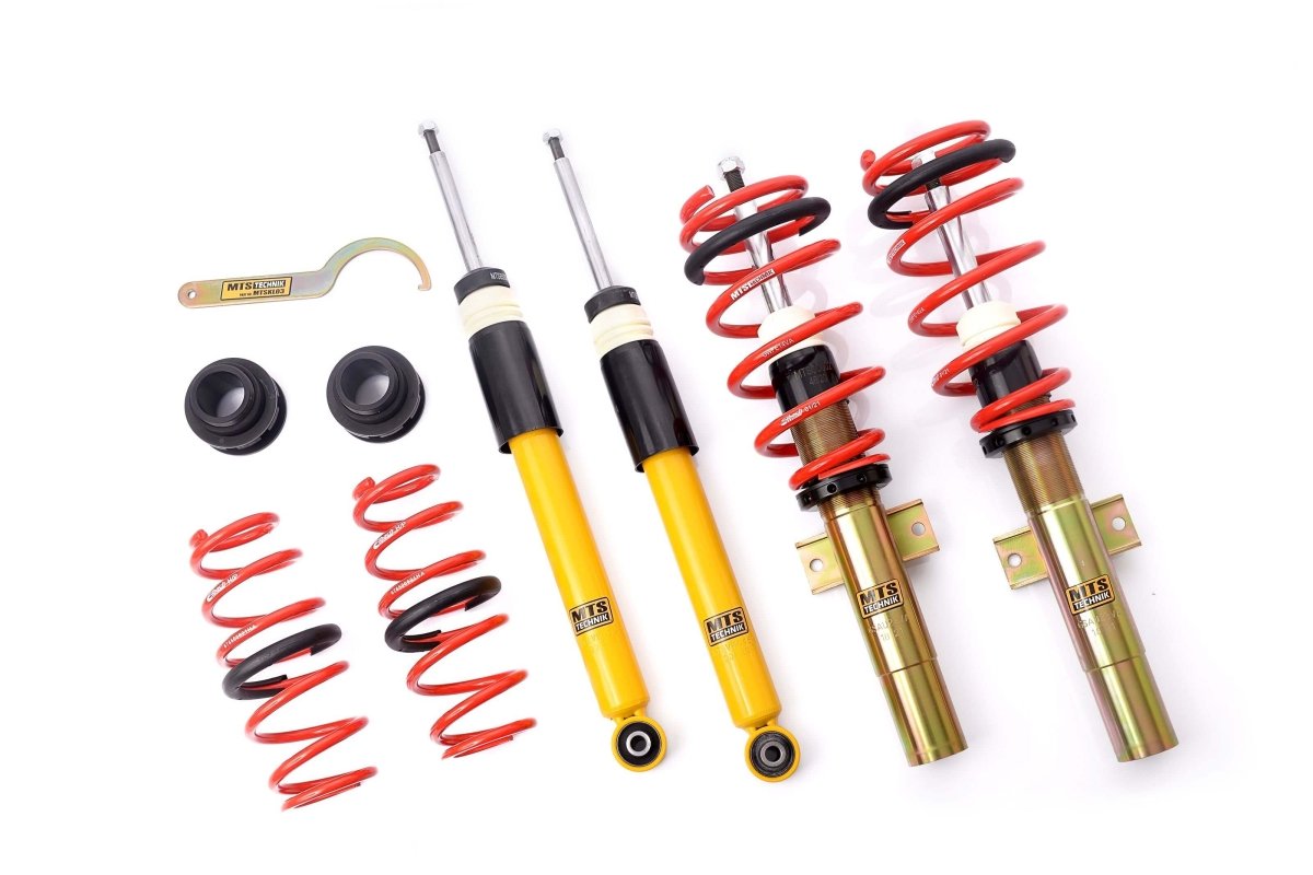 Street Coilover Kit (Gold) for Volkswagen POLO Mk6 (AW/BZ/AE) - MTS Technik UK - mtsgwau54-volkswagen-polo-mk6-awbzae
