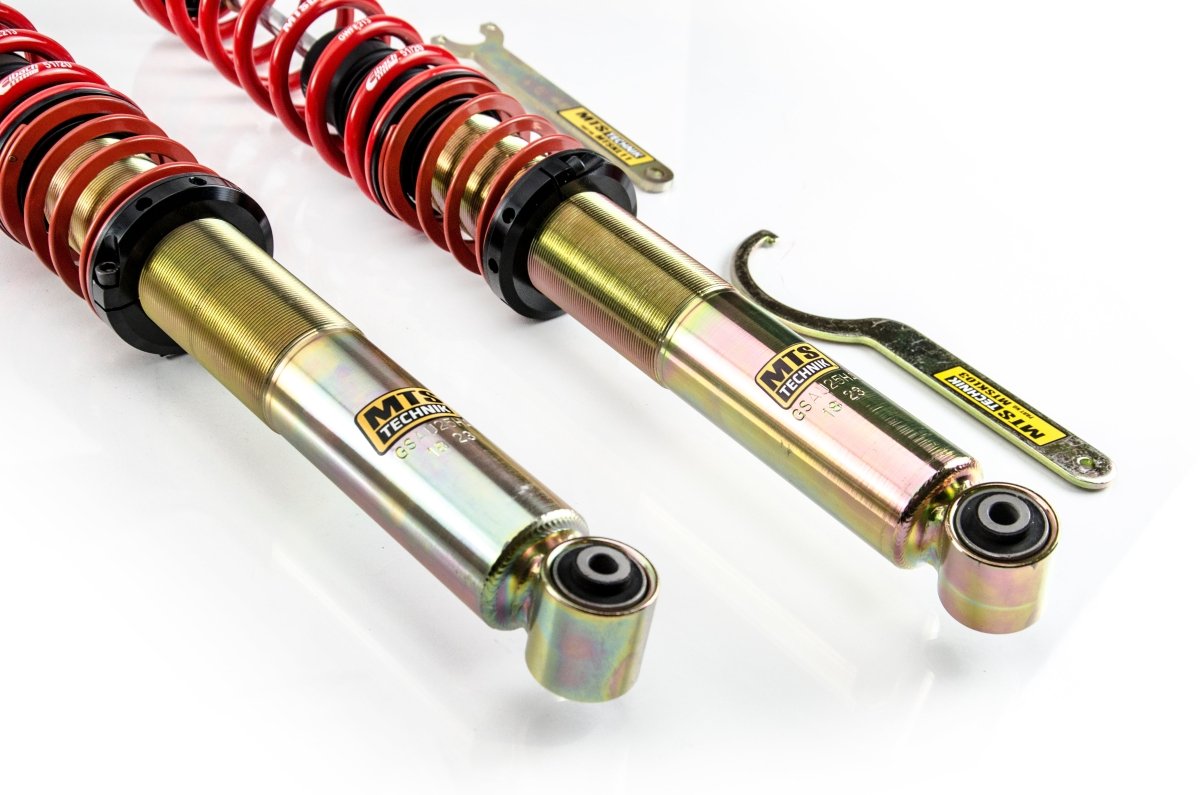 Street Coilover Kit (Gold) - Weld - In for Audi 80 B1 Saloon (80/82) - MTS Technik UK - mtsgwau07-audi-80-b1-saloon-8082