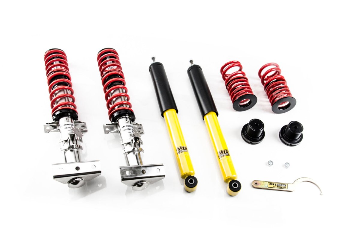 Street Coilover Kit (Inox) for BMW 3 Compact (E36) - MTS Technik UK - xmtsgwbm02-bmw-3-compact-e36