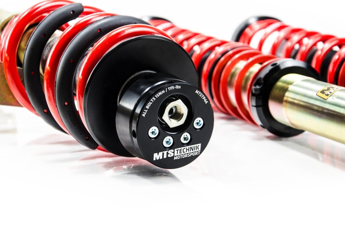 Street Coilover Kit w/ Camber Adjust Top Mounts (Gold) for Audi 80 B3 Saloon (89/8A) - MTS Technik UK - mtsgwau69-audi-80-b3-saloon-898a