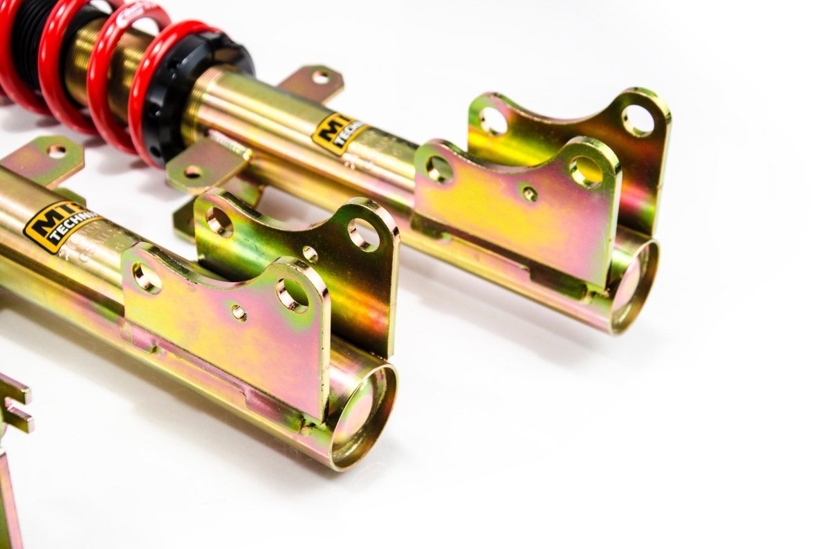 Street Coilover Kit w/ Camber Adjust Top Mounts (Gold) for Audi 90 B3 (89/8A) - MTS Technik UK - mtsgwau70-audi-90-b3-898a