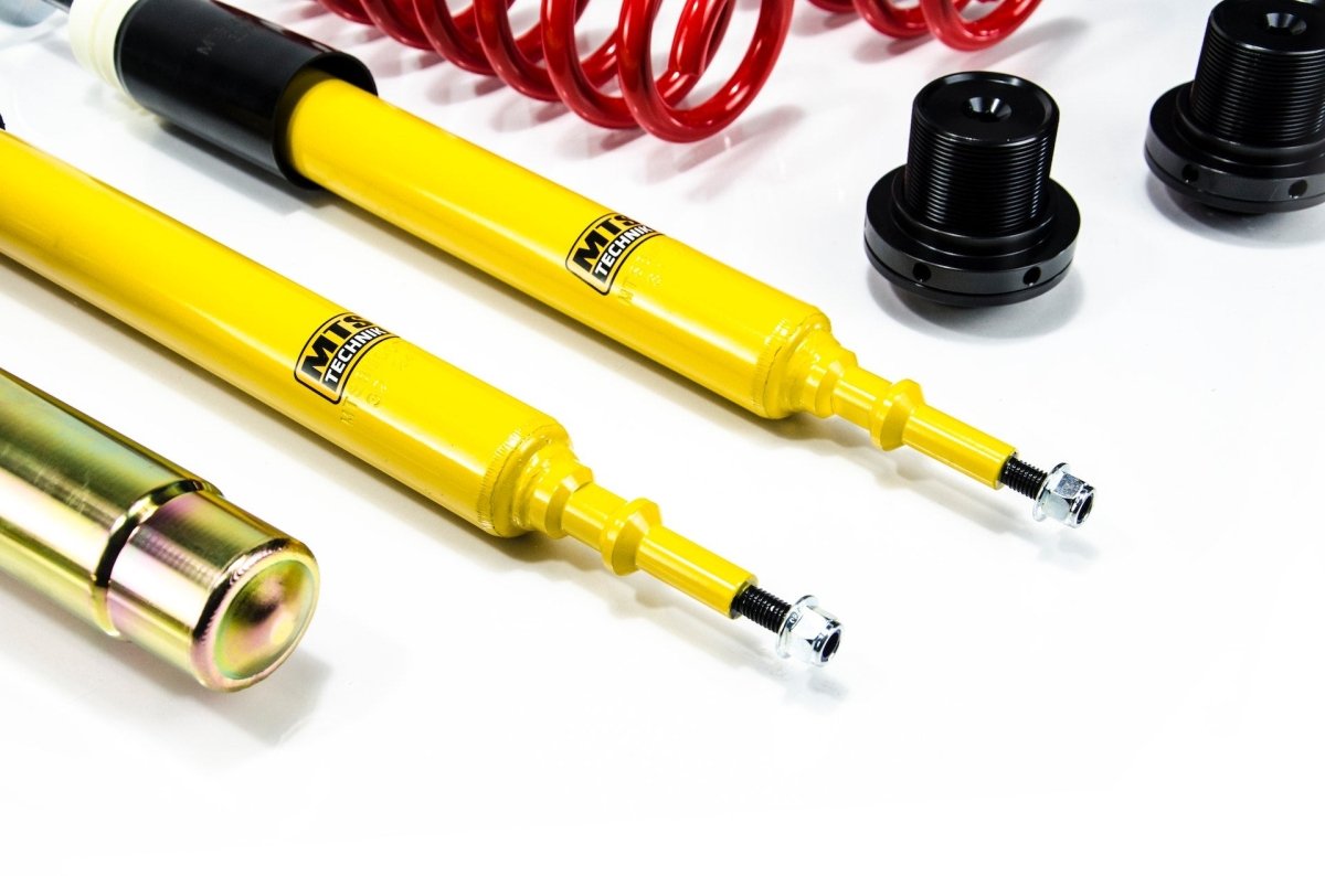 Street Coilover Kit w/ Camber Adjust Top Mounts (Gold) for BMW 1 Convertible (E88) - MTS Technik UK - mtsgwbm103-bmw-1-convertible-e88