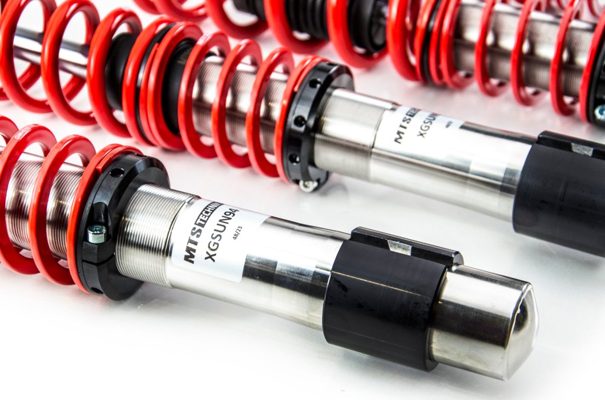 Street Coilover Kit w/ Camber Adjust Top Mounts (Gold) for BMW 5 (E60) - MTS Technik UK - mtsgwbm106-bmw-5-e60