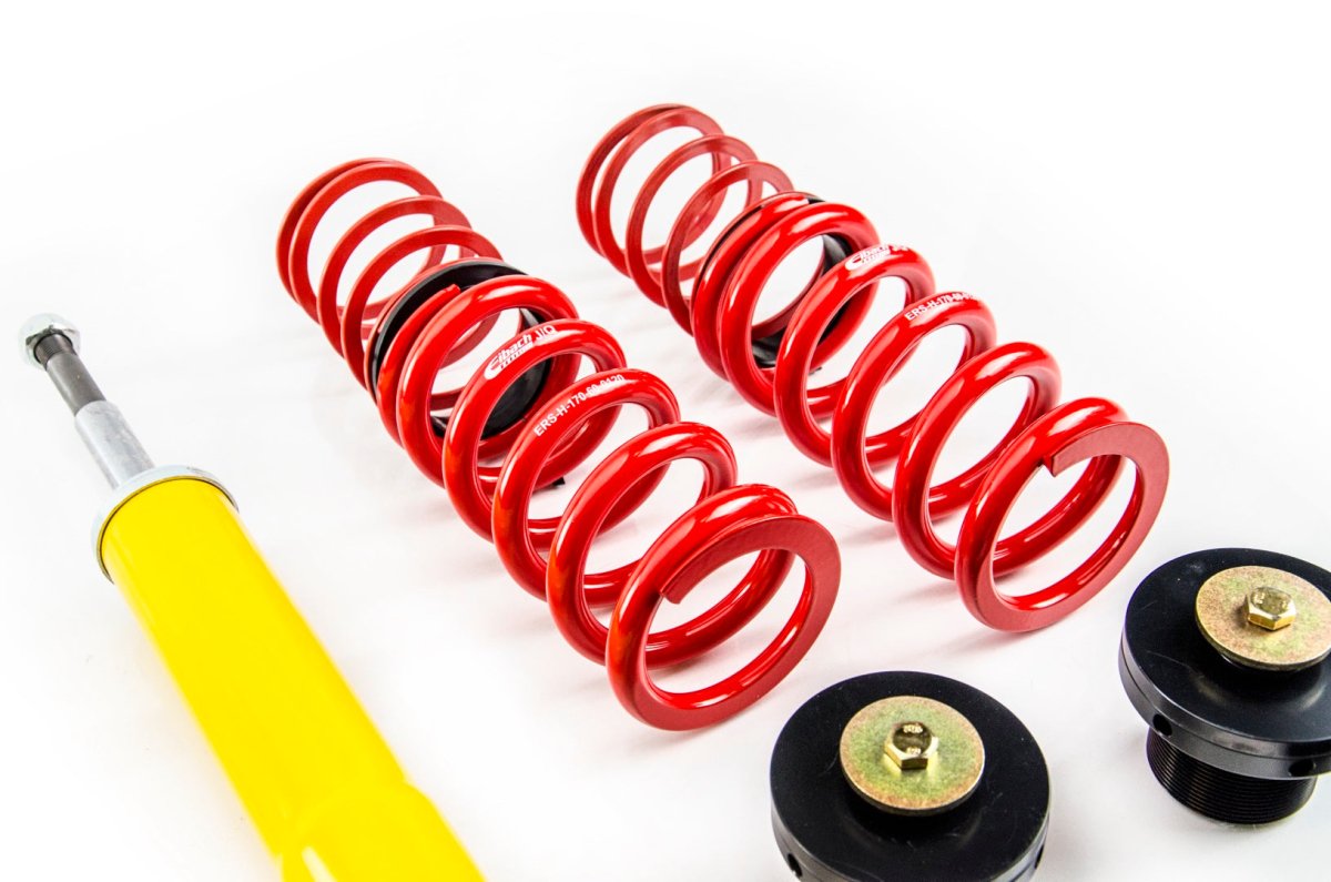 Street Coilover Kit w/ Camber Adjust Top Mounts (Gold) for BMW 5 Touring (E39) - MTS Technik UK - mtsgwbm109-bmw-5-touring-e39