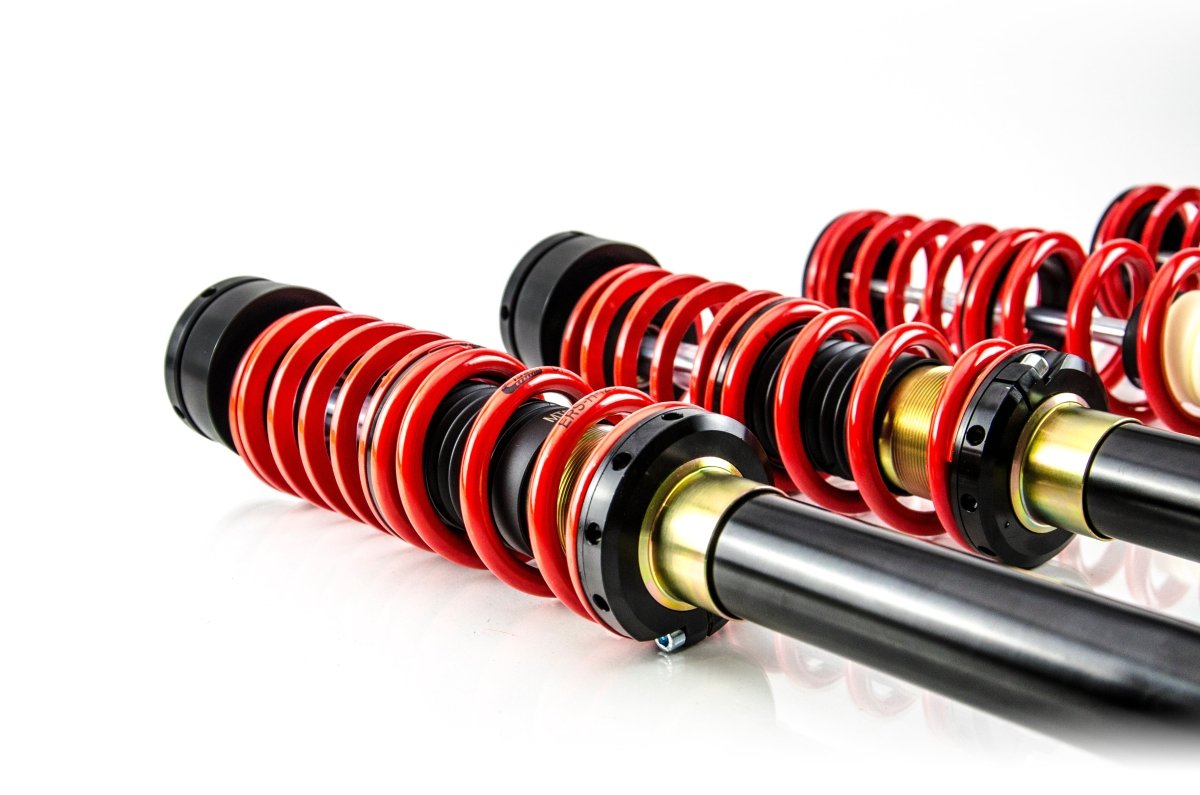 Street Coilover Kit w/ Camber Adjust Top Mounts (Gold) for Volkswagen PASSAT B2 Vriant (33B) - MTS Technik UK - mtsgwvw112-volkswagen-passat-b2-vriant-33b
