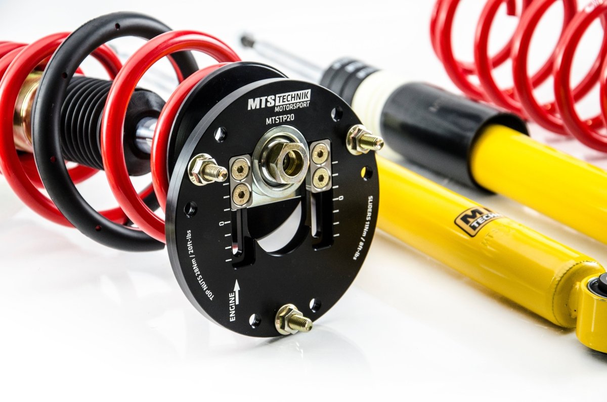 Street Coilover Kit w/ Camber Adjust Top Mounts (Gold) for Volkswagen TIGUAN (5N) - MTS Technik UK - mtsgwvw104-volkswagen-tiguan-5n
