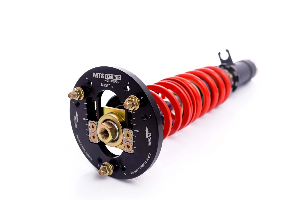 Street Coilover Kit w/ Camber Adjust Top Mounts (Gold) - Weld - In for BMW 5 Touring (E34) - MTS Technik UK - mtsgwbm14-bmw-5-touring-e34