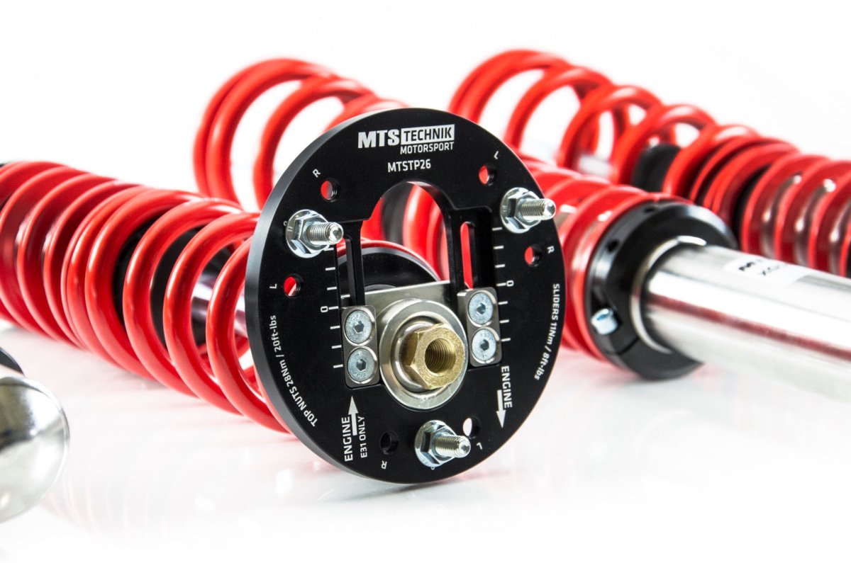 Street Coilover Kit w/ Camber Adjust Top Mounts (Inox) for BMW 5 (E60) - MTS Technik UK - xmtsgwbm106-bmw-5-e60