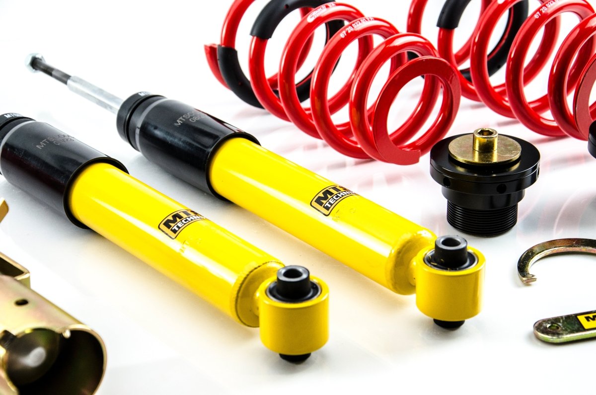 Street Coilover Kit w/ Camber Adjust Top Mounts (Inox) - Weld - In for BMW 8 (E31) - MTS Technik UK - xmtsgwbm48-bmw-8-e31